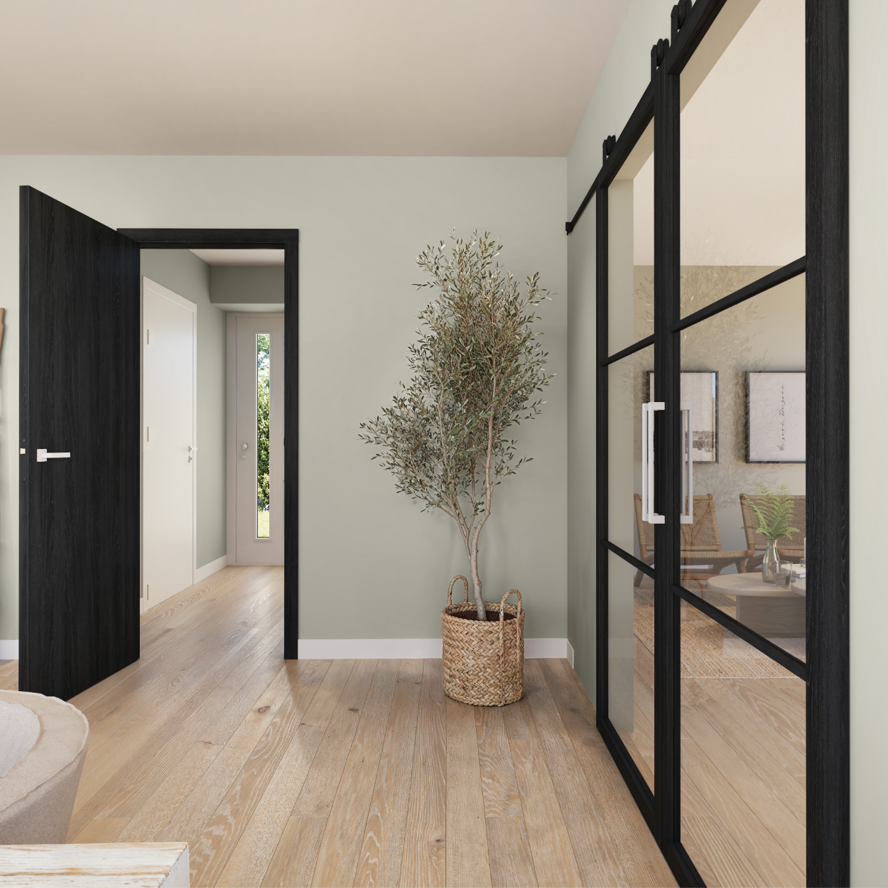 Binnendeur Skantrae Glide SGL 15300 Zwart